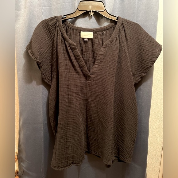 Tops - Black Target Blouse